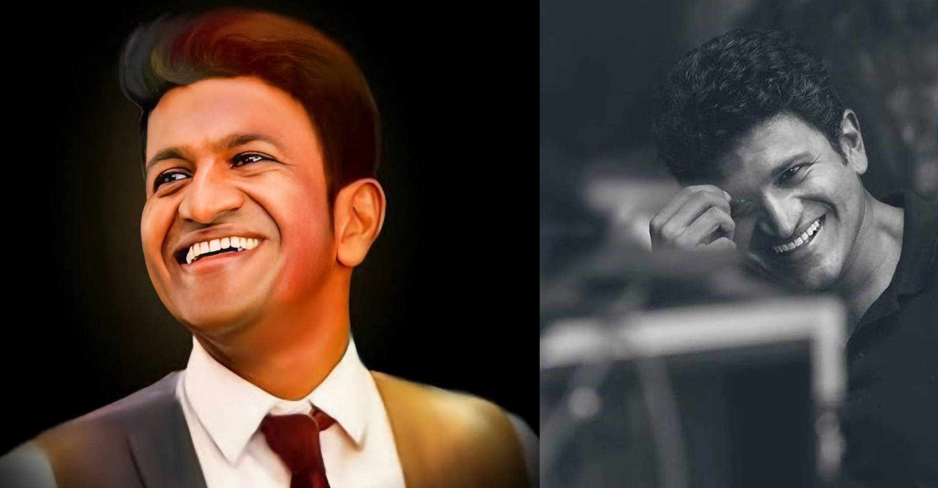 Puneeth Rajkumar Smiles Collage