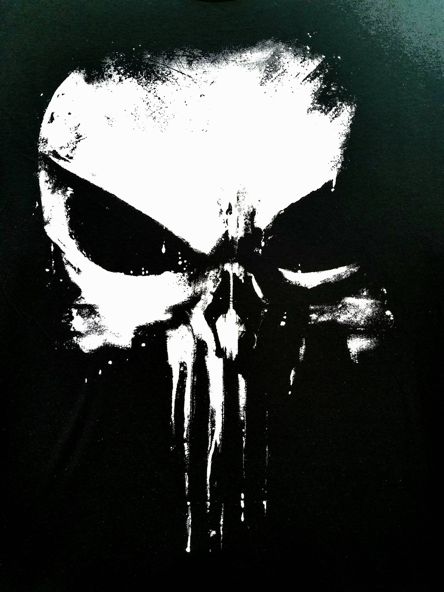 Punisher Gangster Skull Background