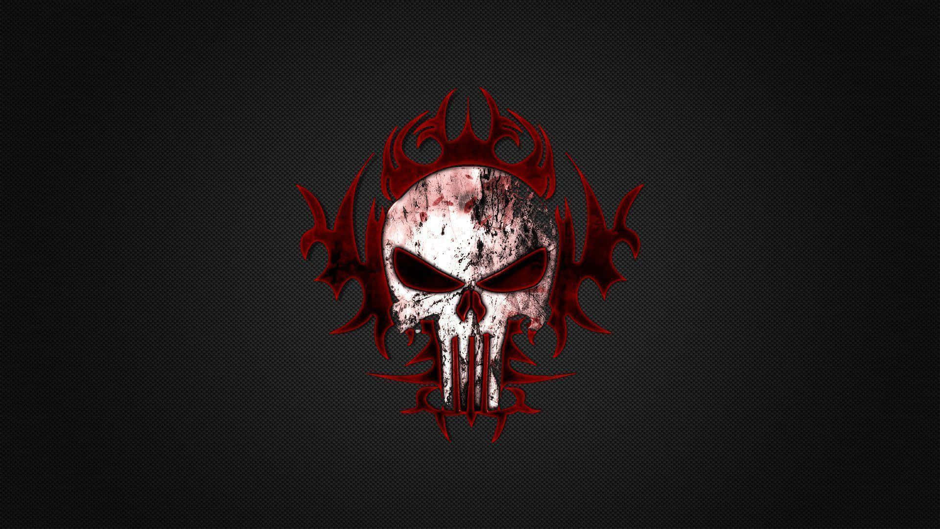 Punisher Logo Bloody Design Desktop