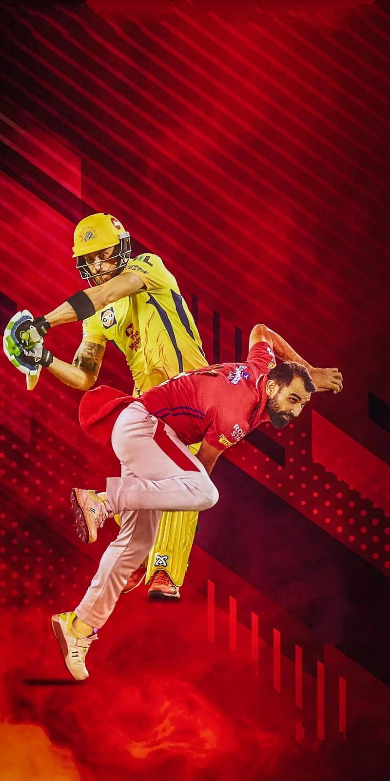 Punjab Kings Cricketer Game Background