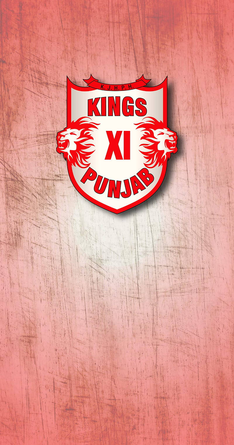Punjab Kings Shield Emblem Background