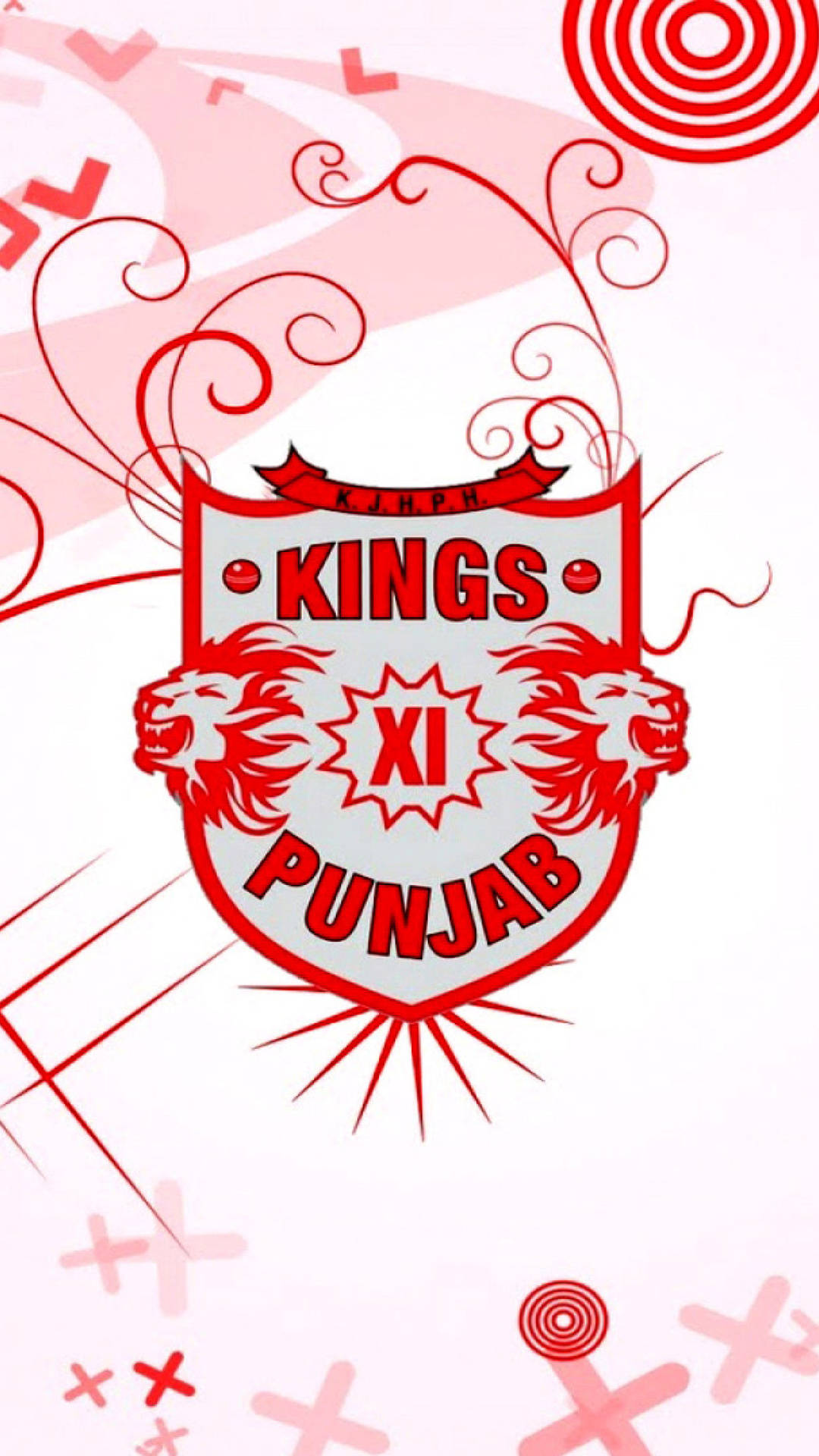 Punjab Kings Stylish Design Background