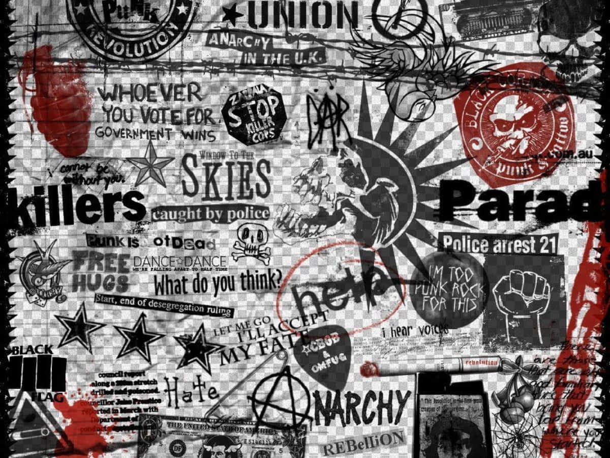 Punk Rock Blasts Into The Music Scene Background