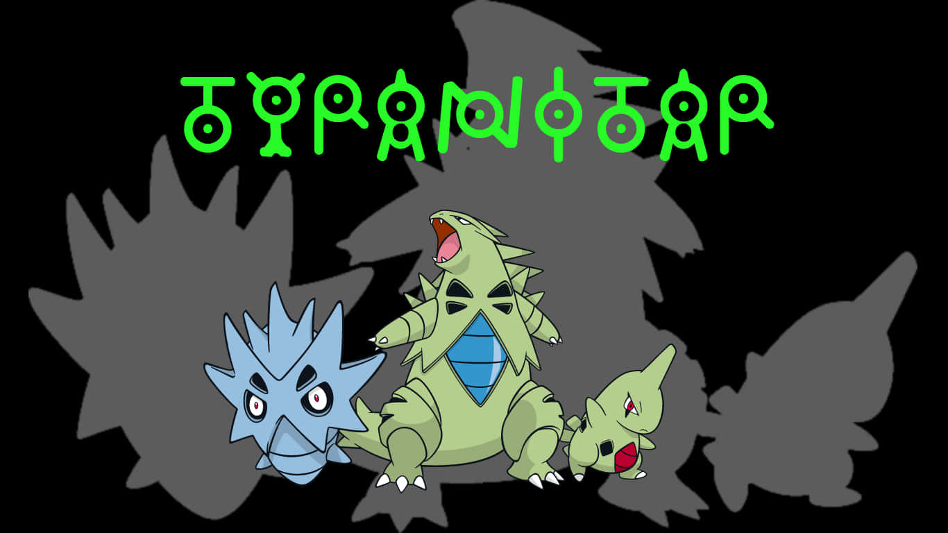Pupitar Evolving - The Mid-stage Form Of Larvitar Background