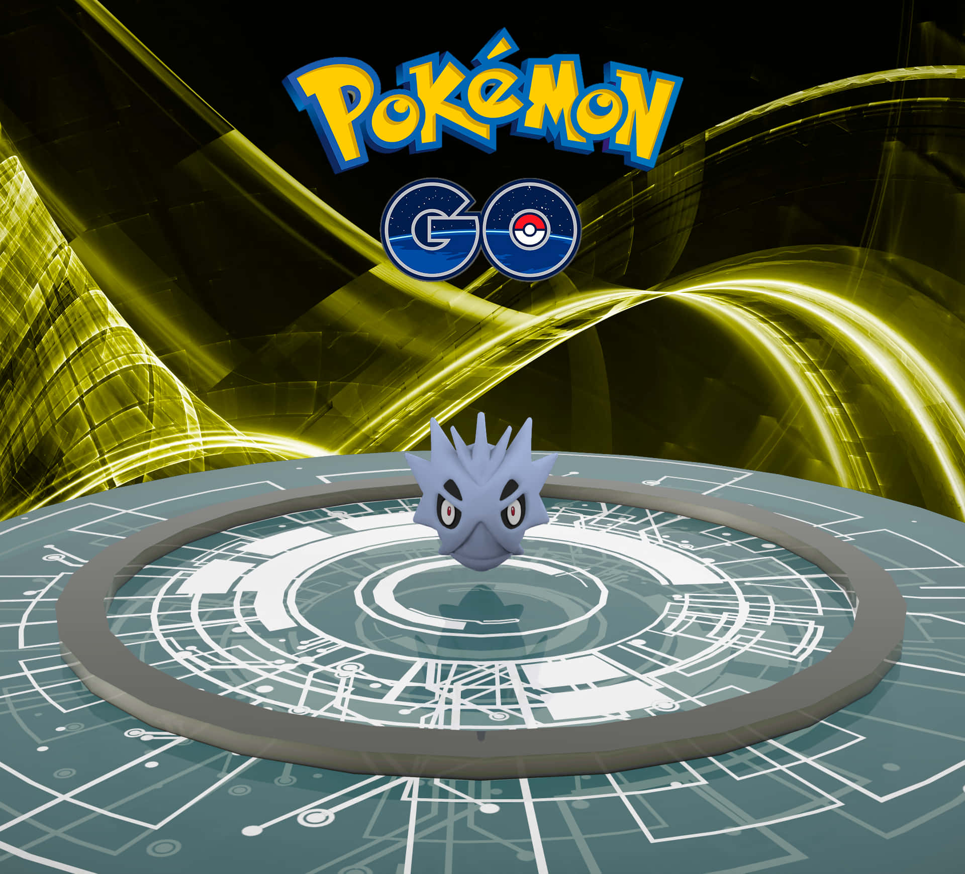 Pupitar Pokemon Go Spotlight Background
