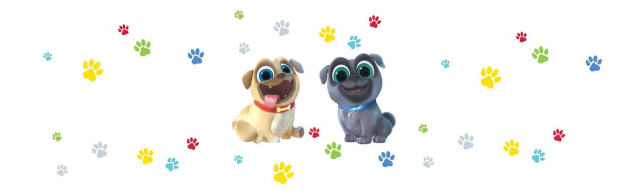 Puppy Dog Pals Banner Background