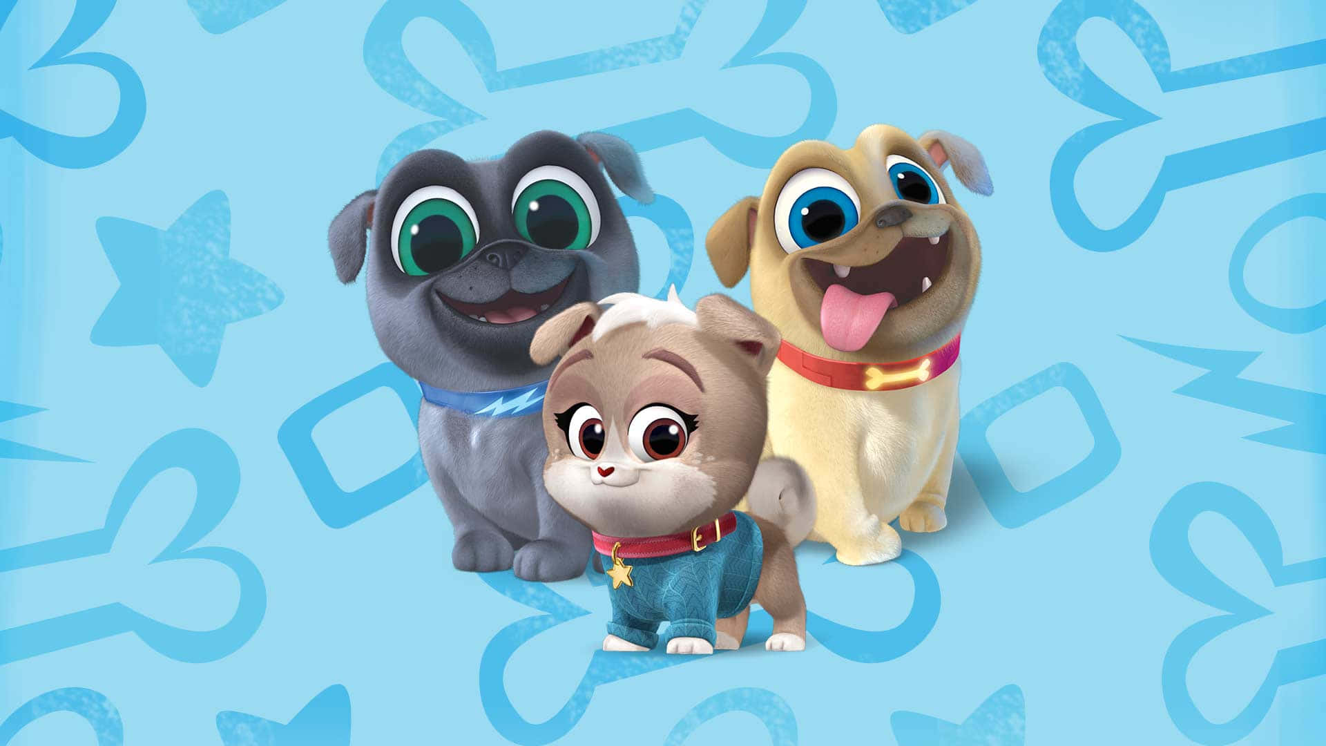 Puppy Dog Pals Bingo Rolly Keia Background