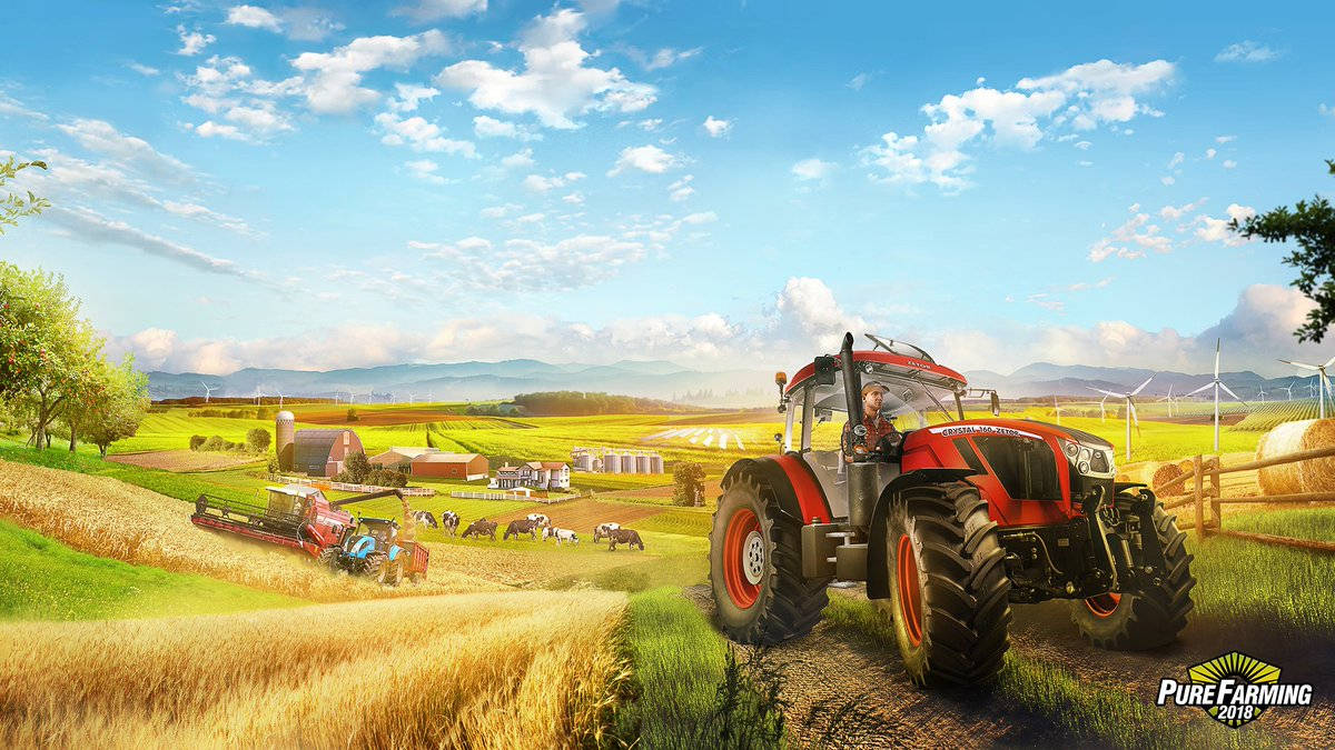 Pure Farming Agriculture 2018 Background