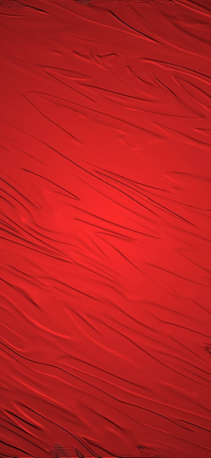 Pure Red Textured Cloth Surface Background