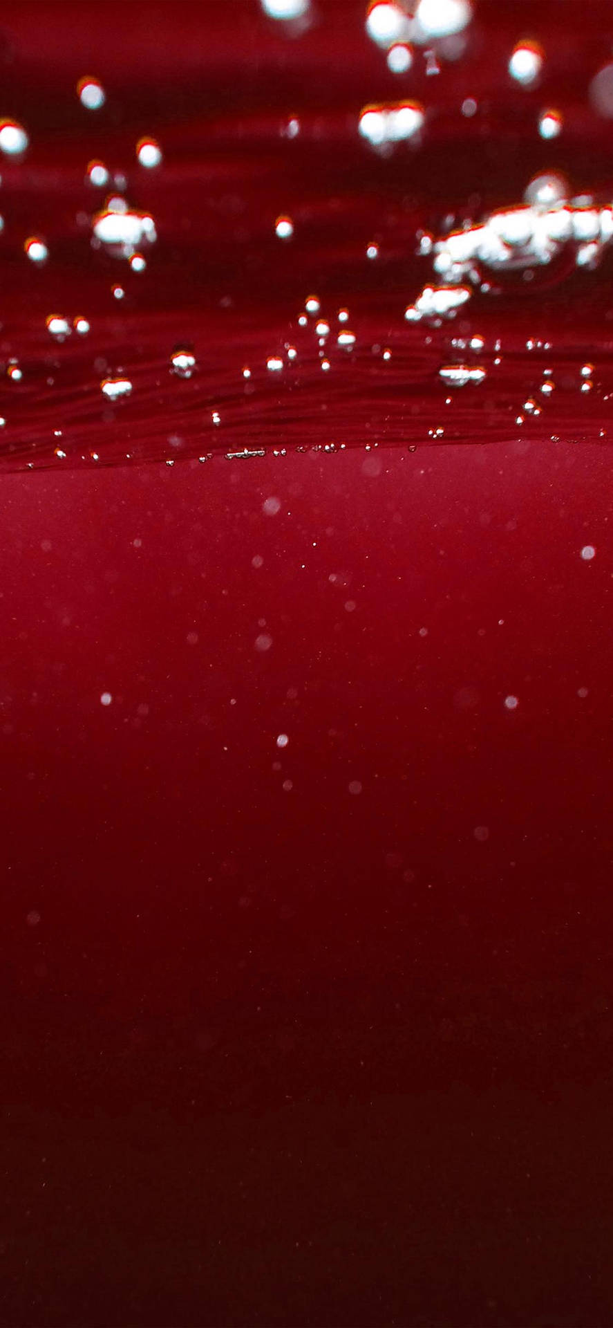 Pure Red Underwater Background