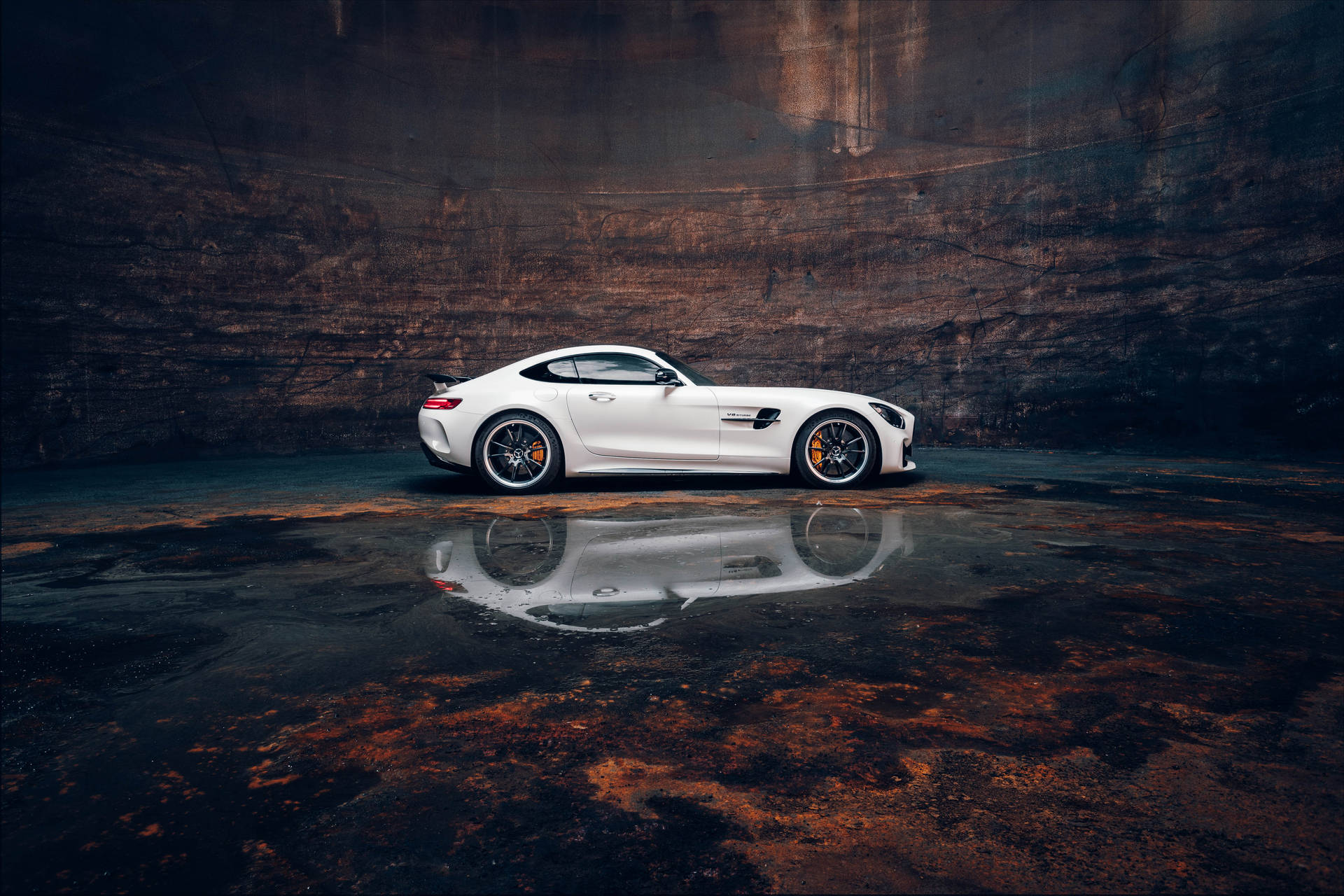 Pure White Amg Gt R