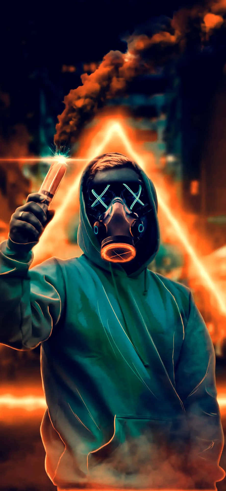 Purge Cool Guy With Mask