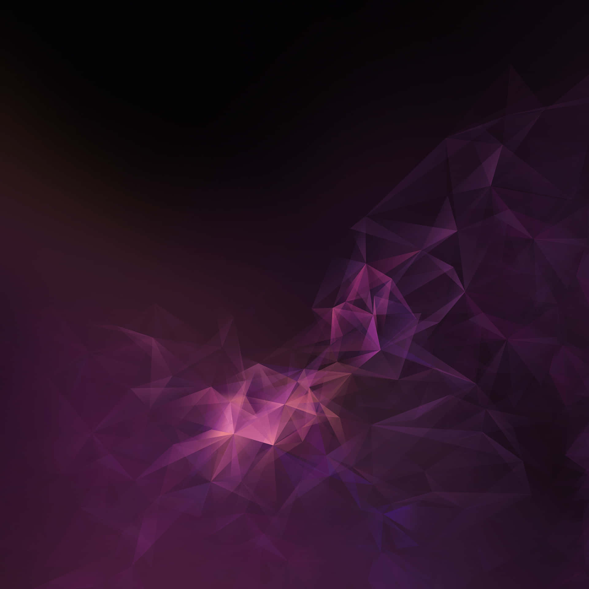Purple Abstract Background With Triangles Background