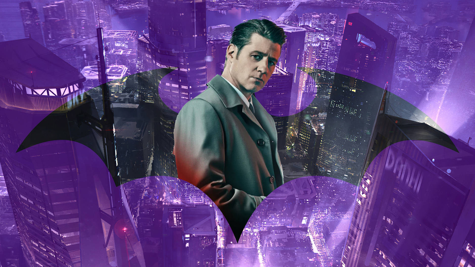 Purple Aesthetic 4k Gotham Background