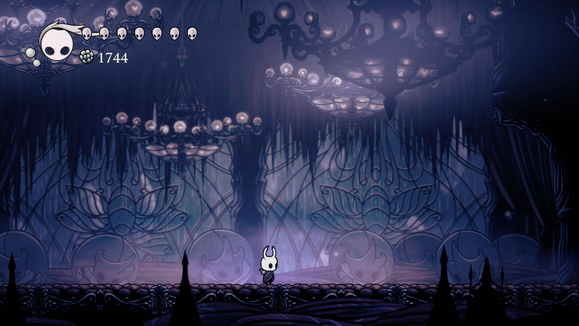 Purple Aesthetic Hollow Knight Background