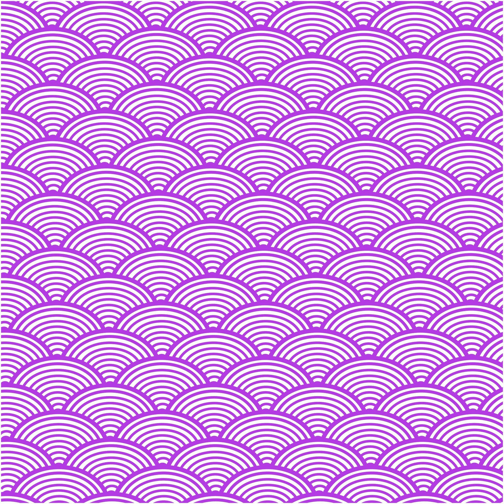 Purple Aesthetic Japanese Waves Background
