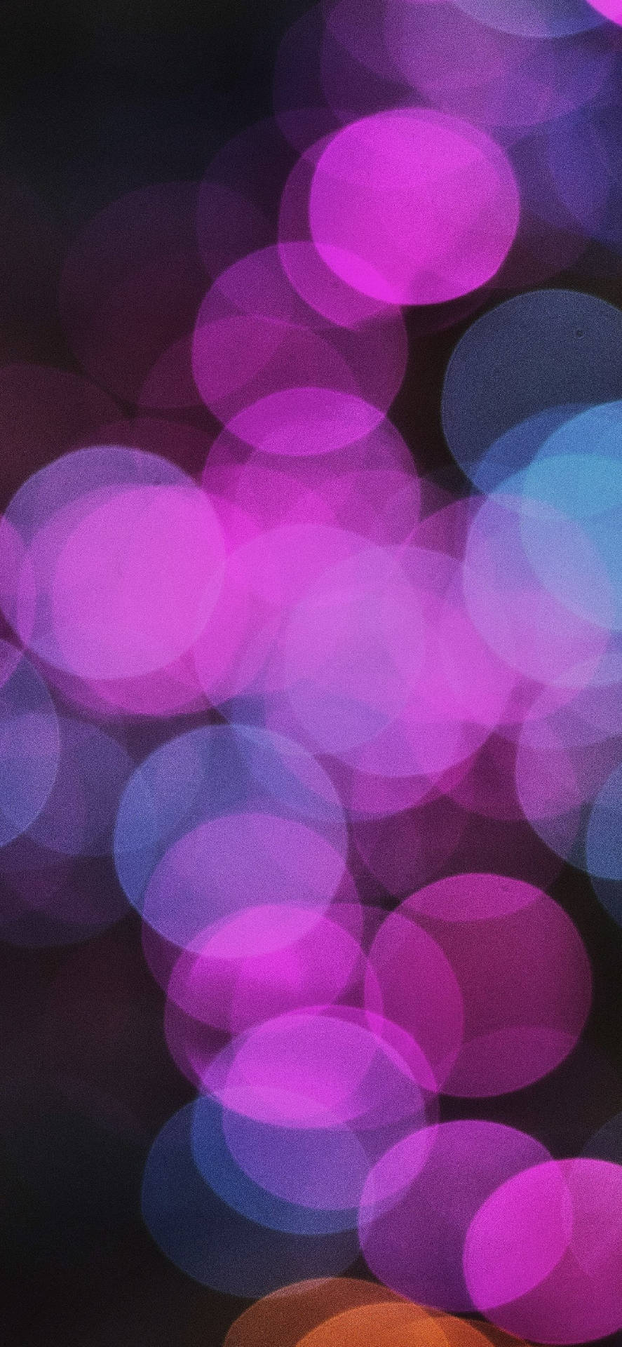 Purple Aesthetic Phone Bokeh Background