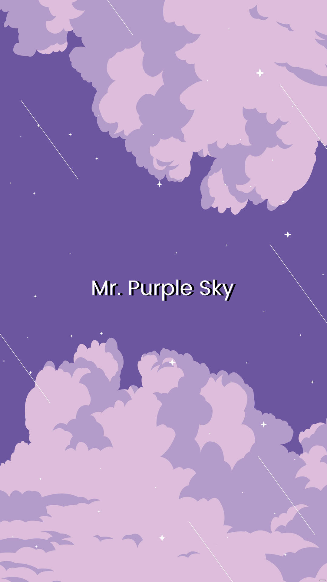 Purple Aesthetic Phone Mister Purple Sky Background