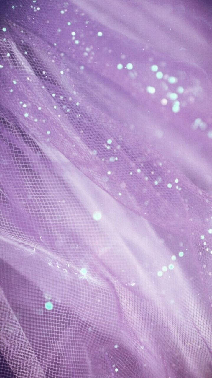 Purple Aesthetic Phone Net Fabric