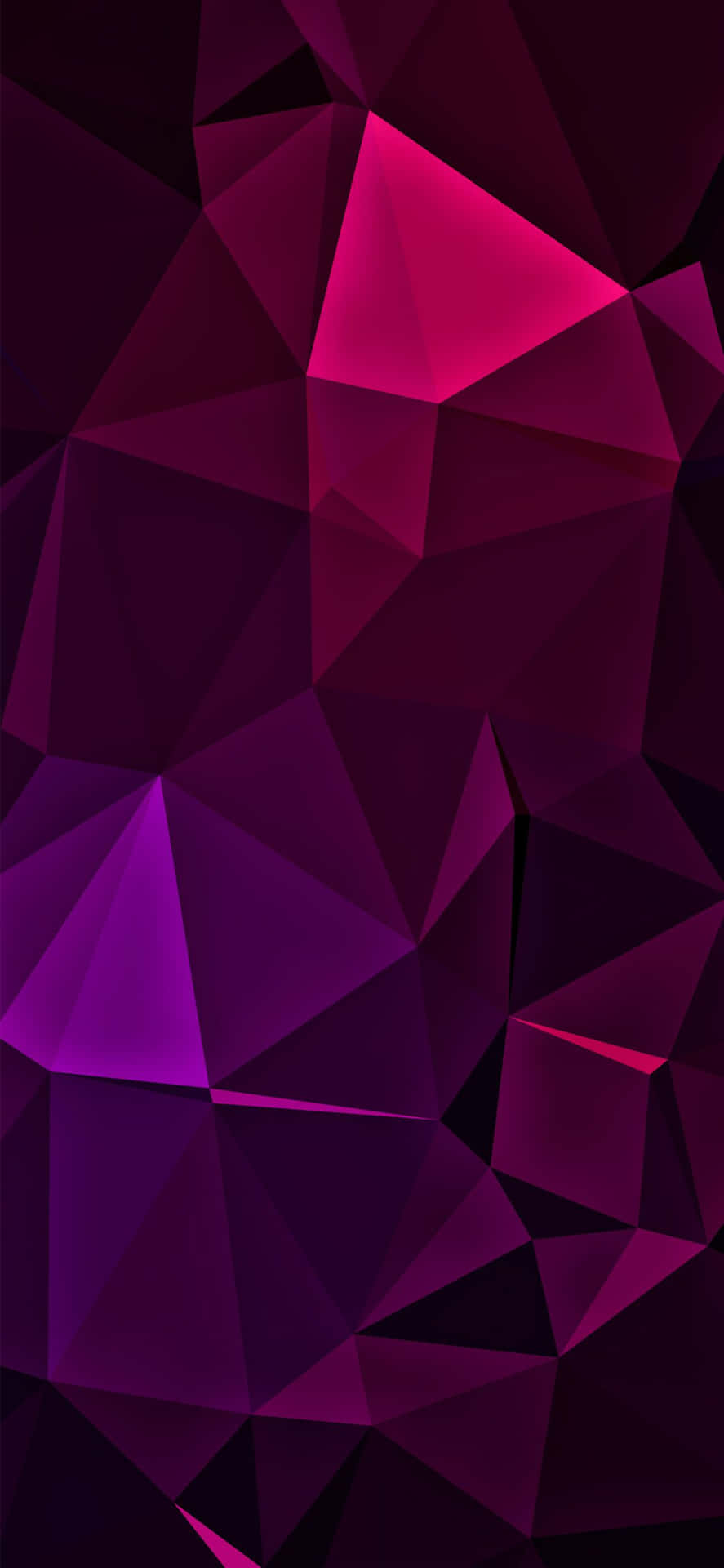 Purple And Black Polygonal Background Background