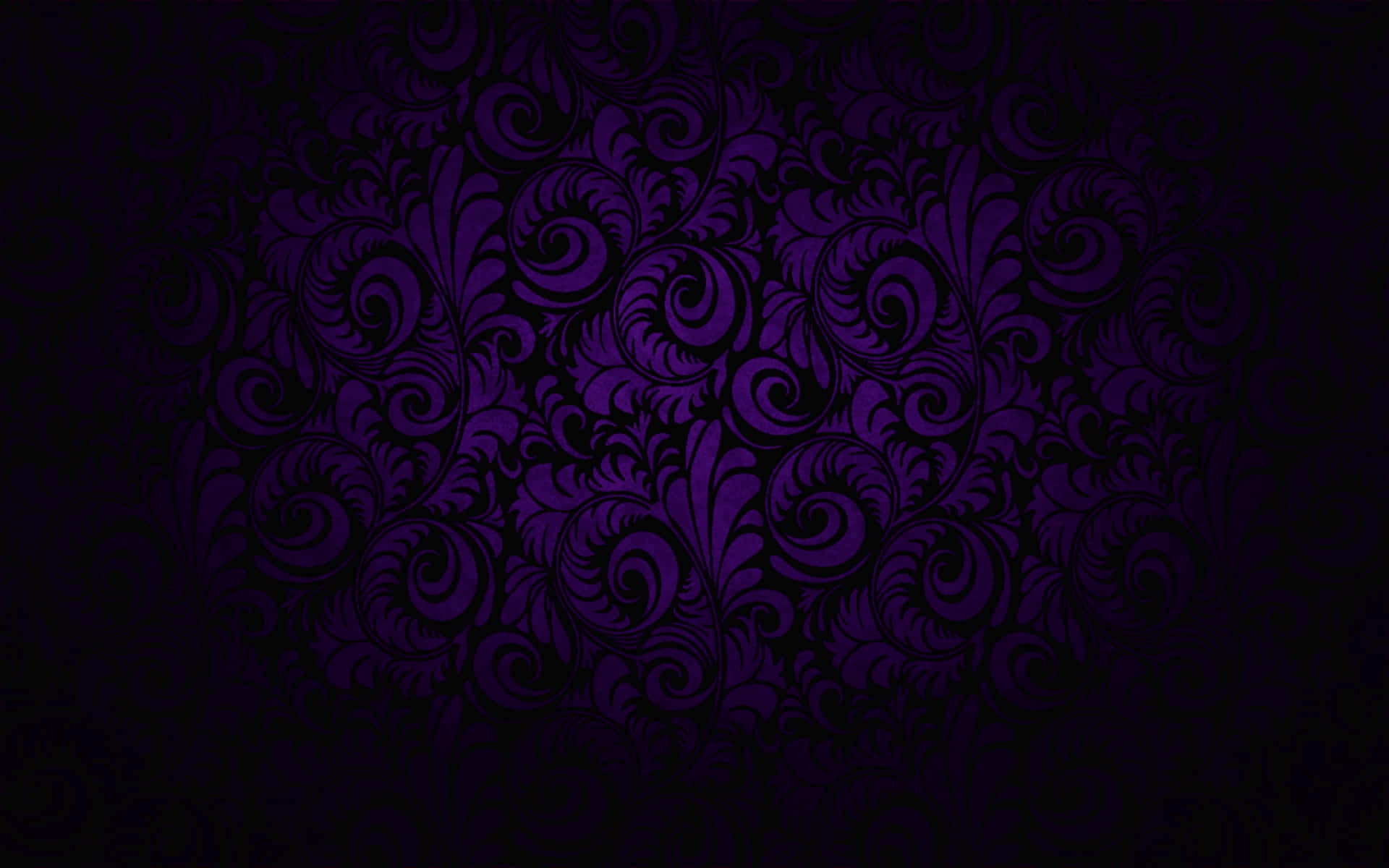 Purple And Black Swirly Wallpaper Background