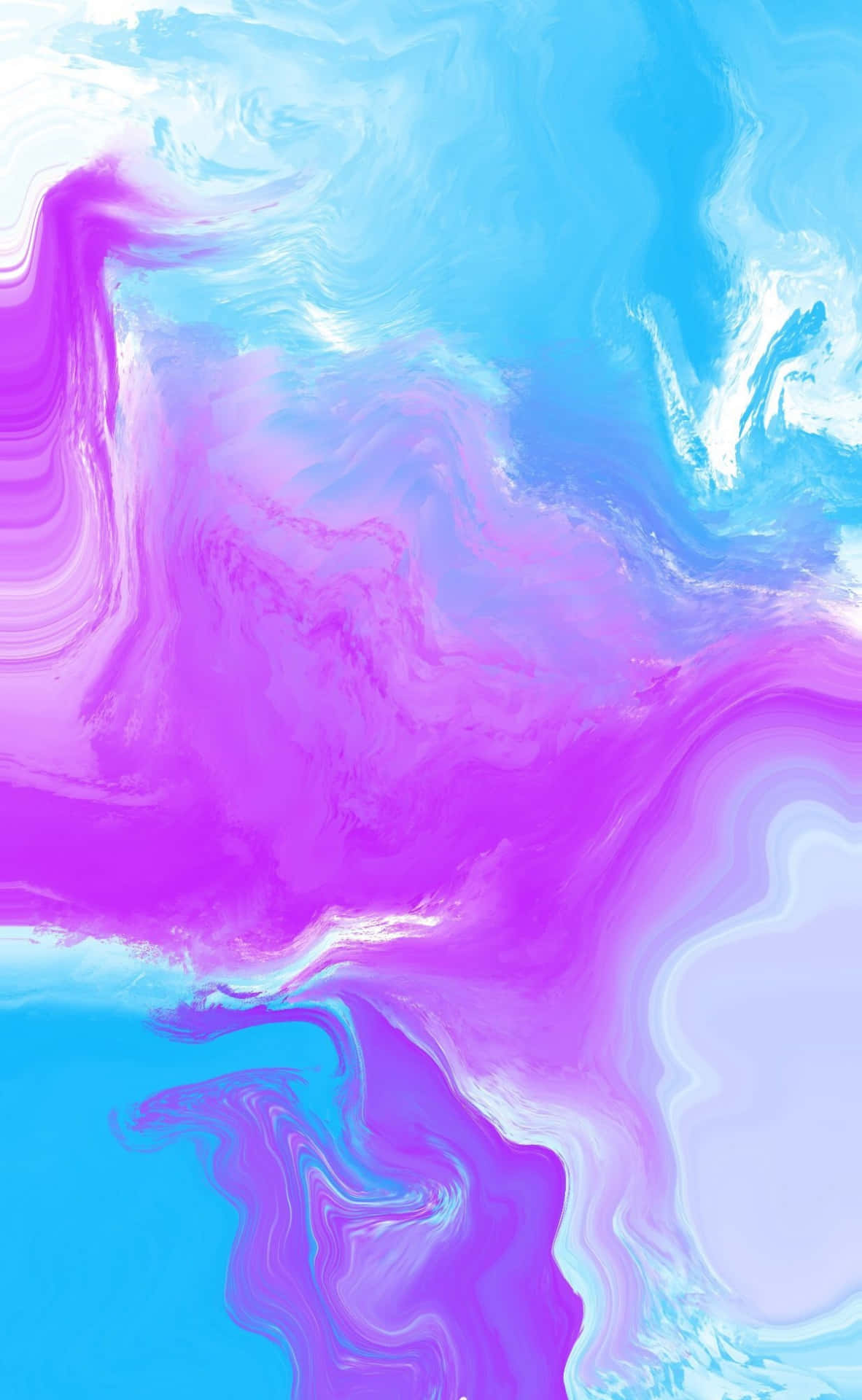 Purple And Blue Water Marble Background