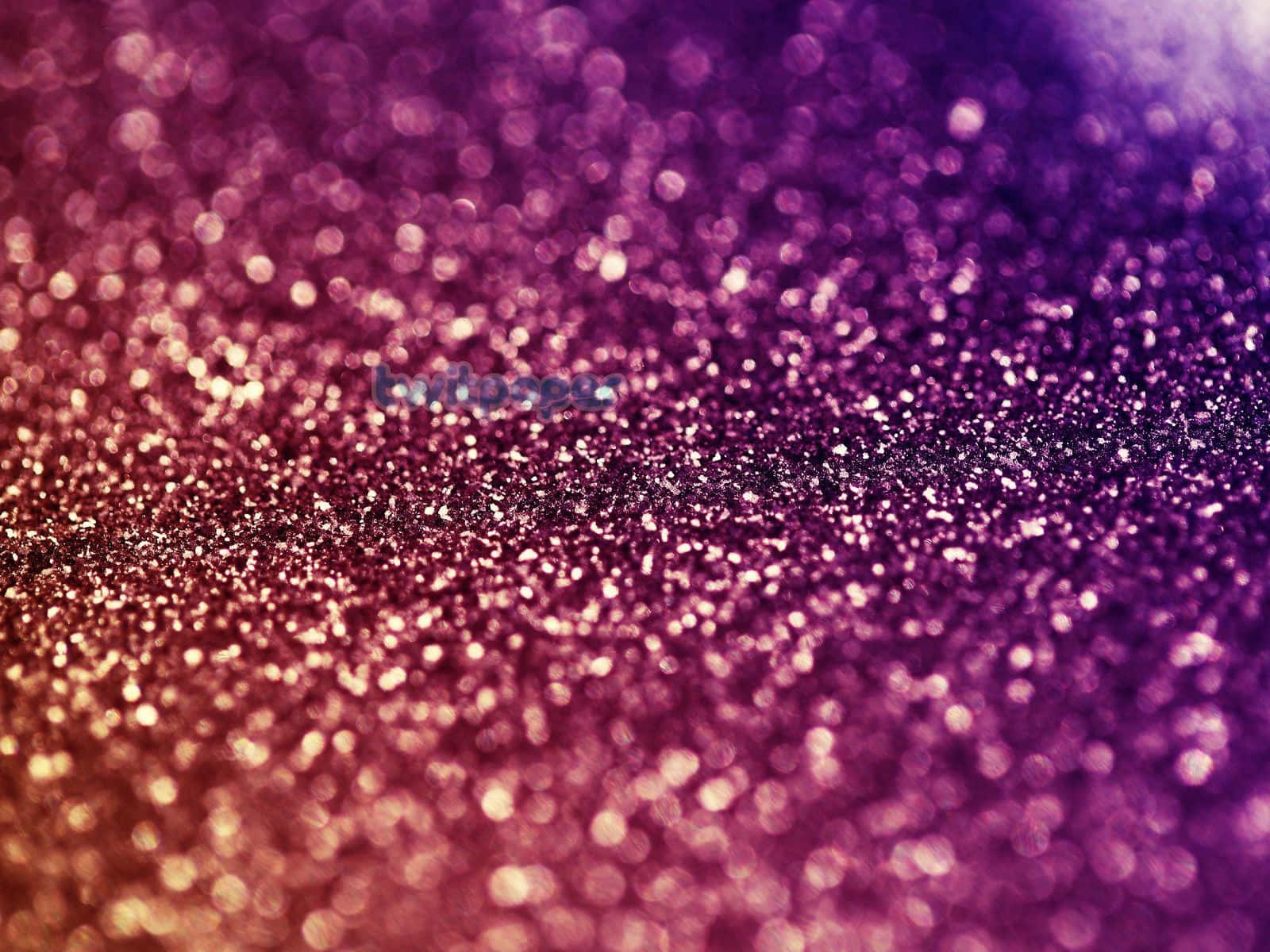 Purple And Gold Glitter Background