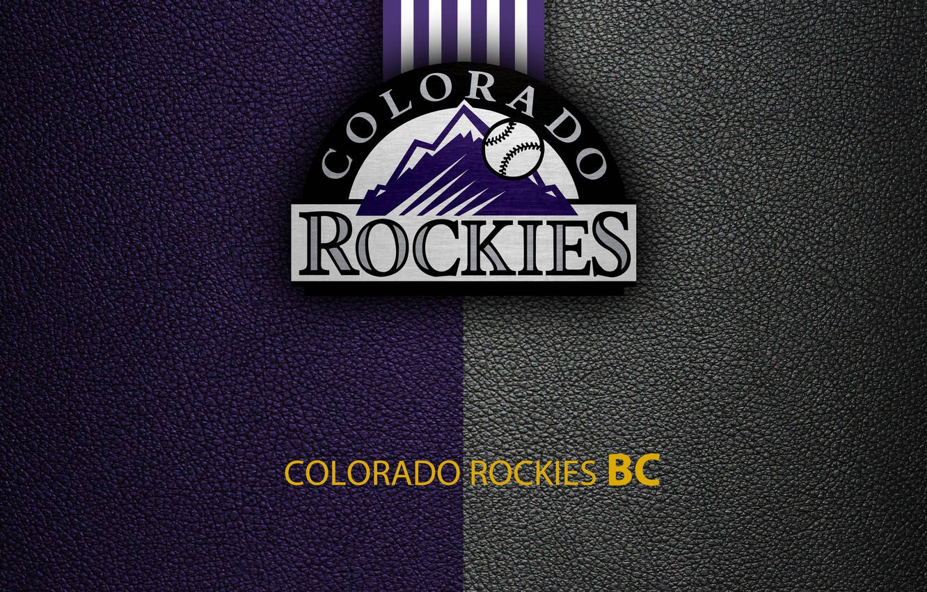 Purple And Gray Colorado Rockies Background