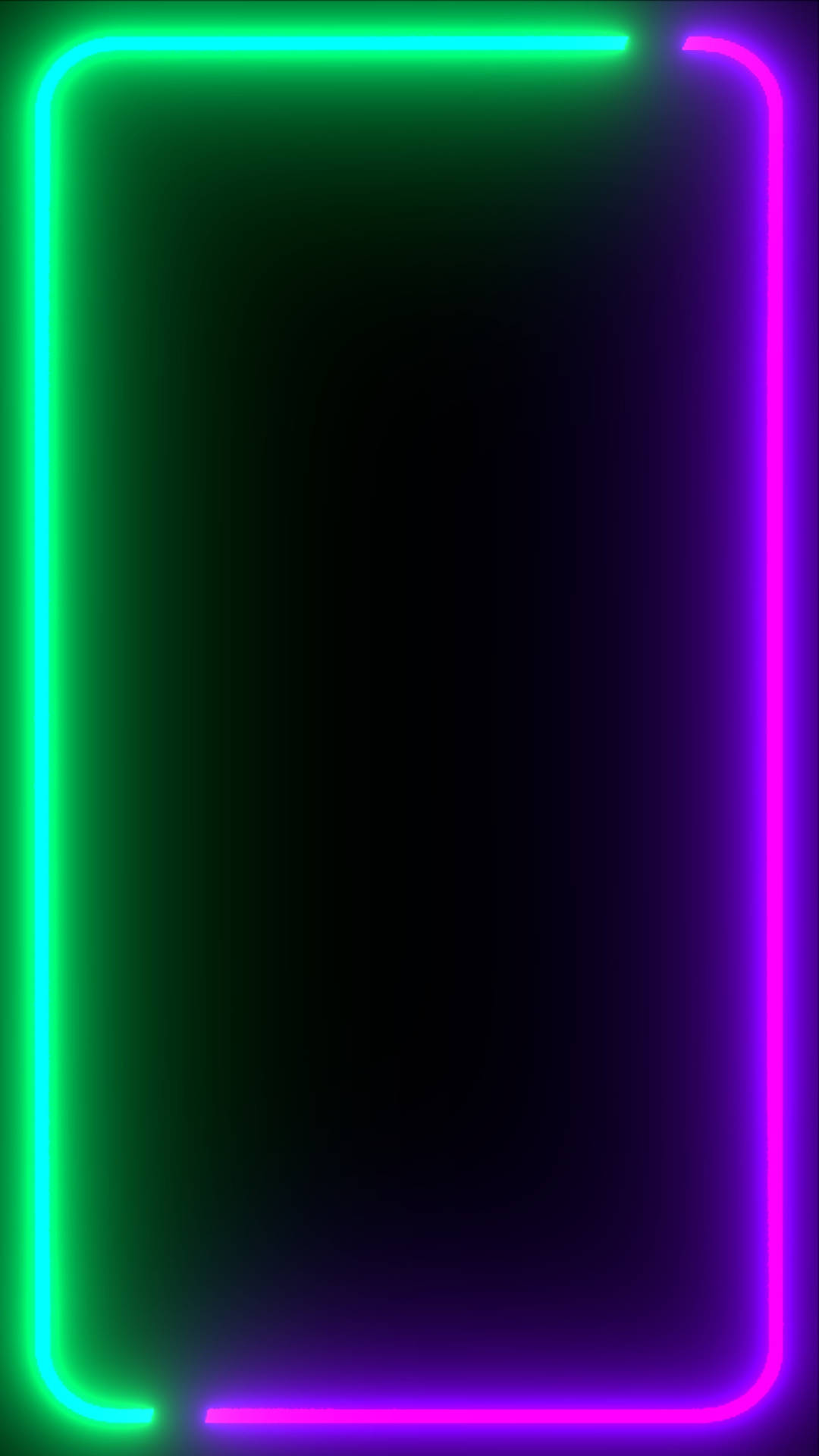 Purple And Green Neon Aesthetic Iphone Background