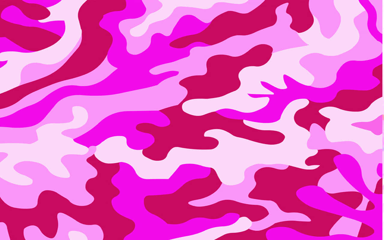 Purple And Pink Camo Background