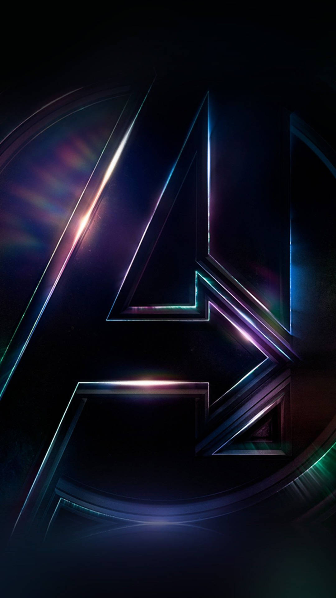 Purple Avengers Logo Marvel Phone