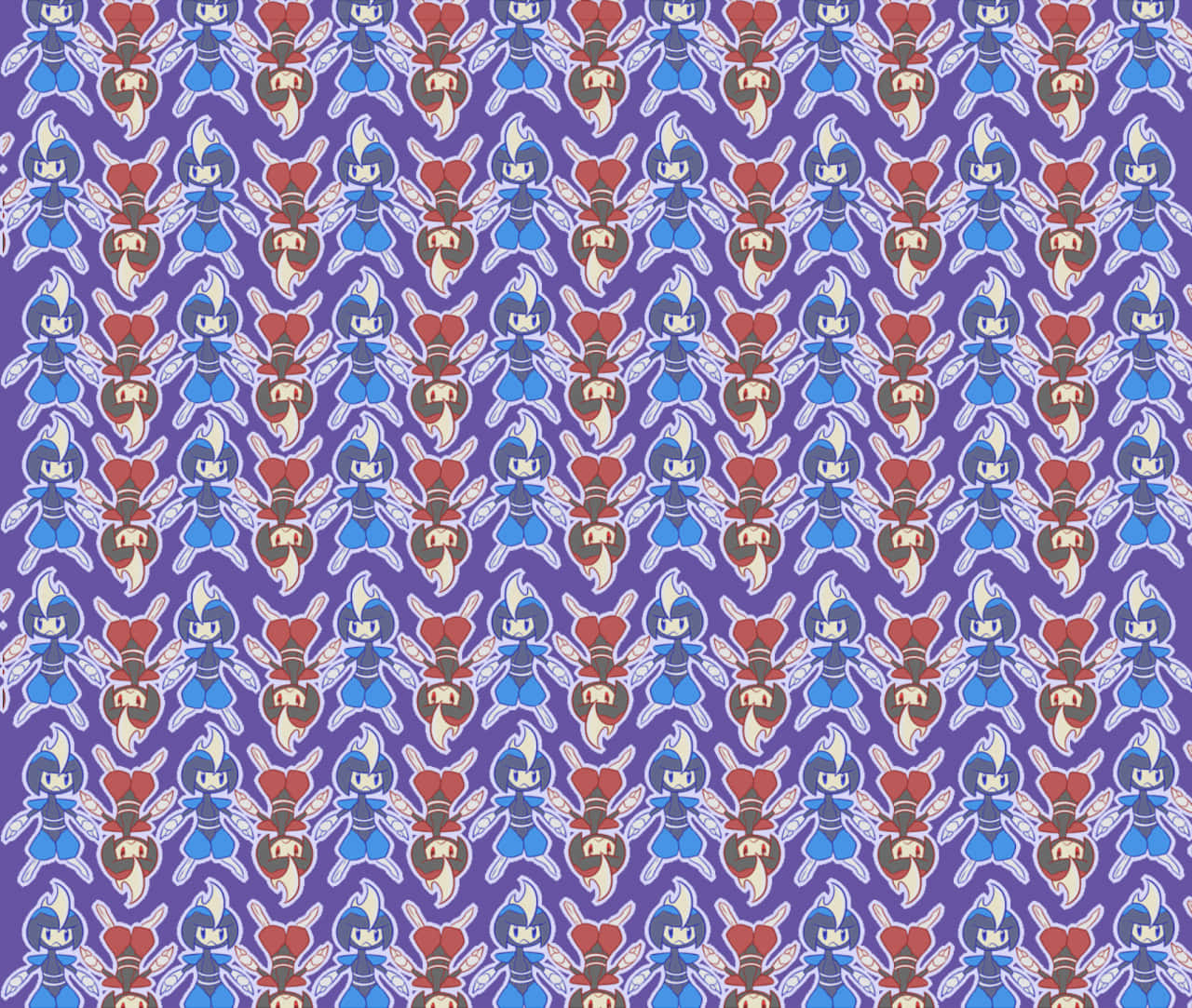 Purple Bisharp Desktop Pattern