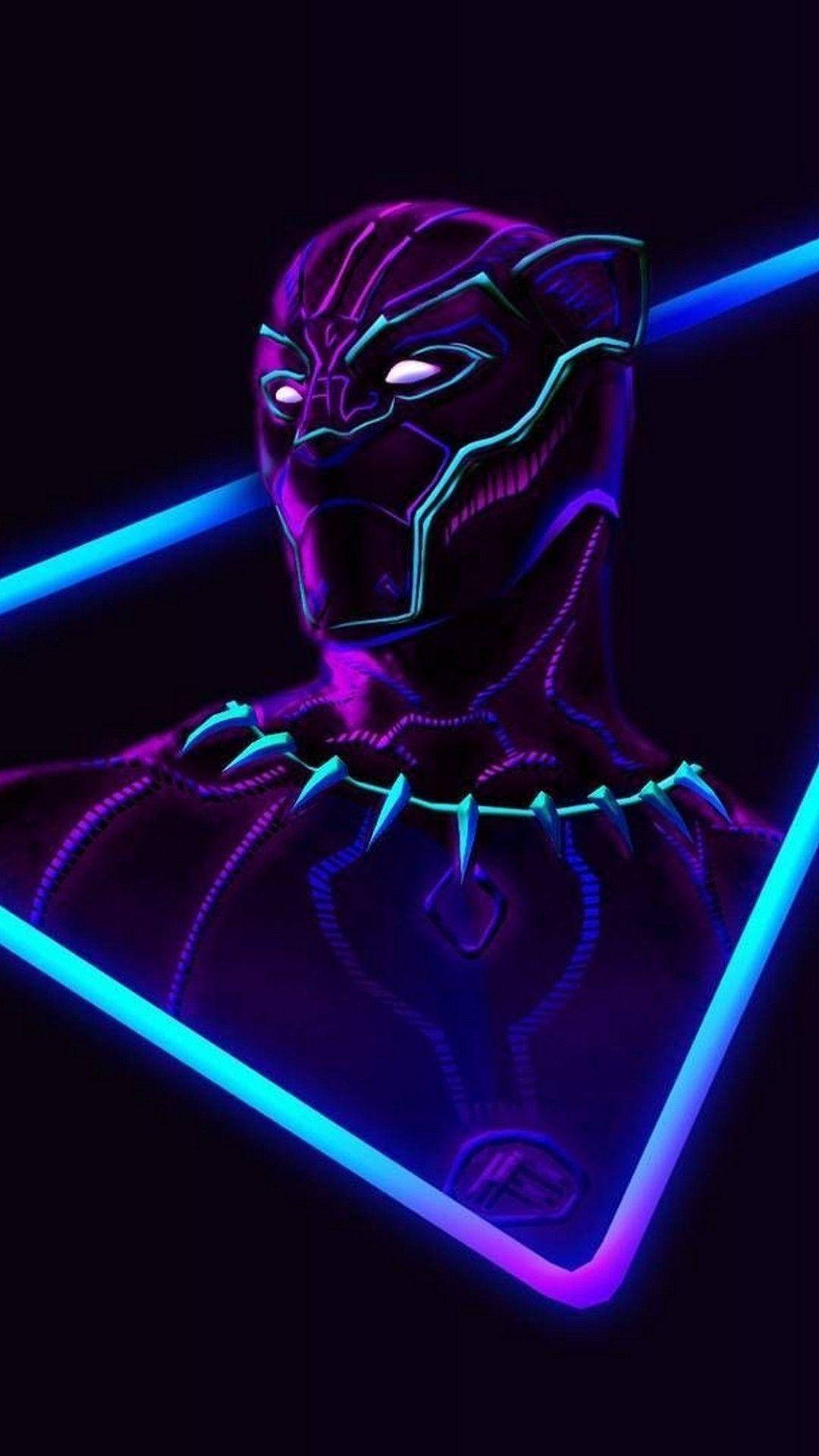 Purple Black Panther Best Hd Background