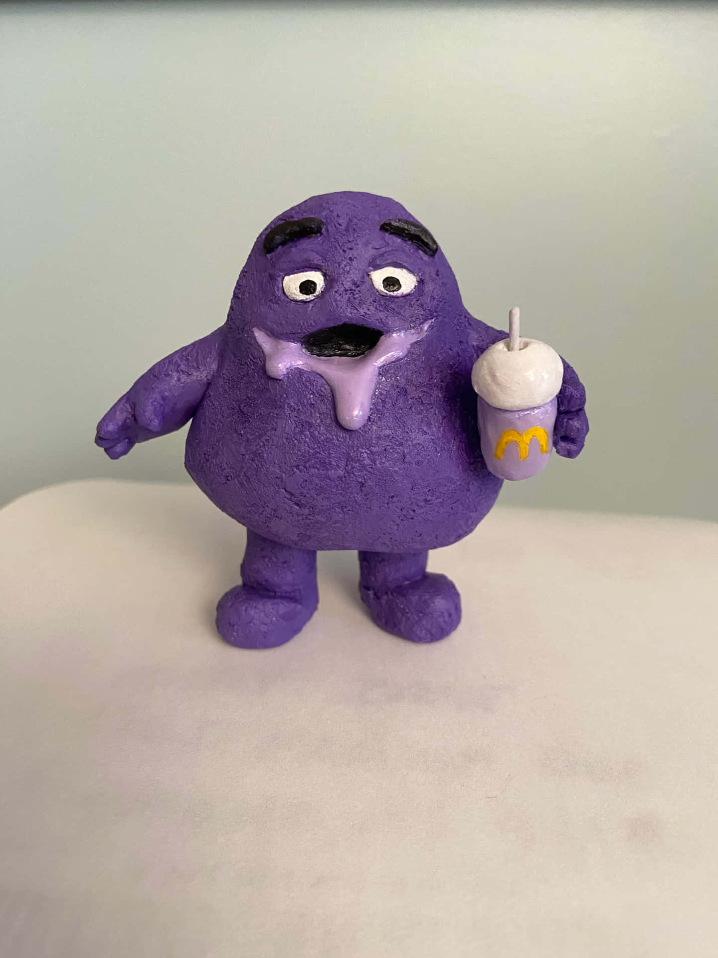 Purple_ Character_ With_ Drink