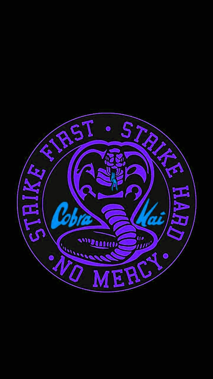 Purple Cobra Kai Phone Background