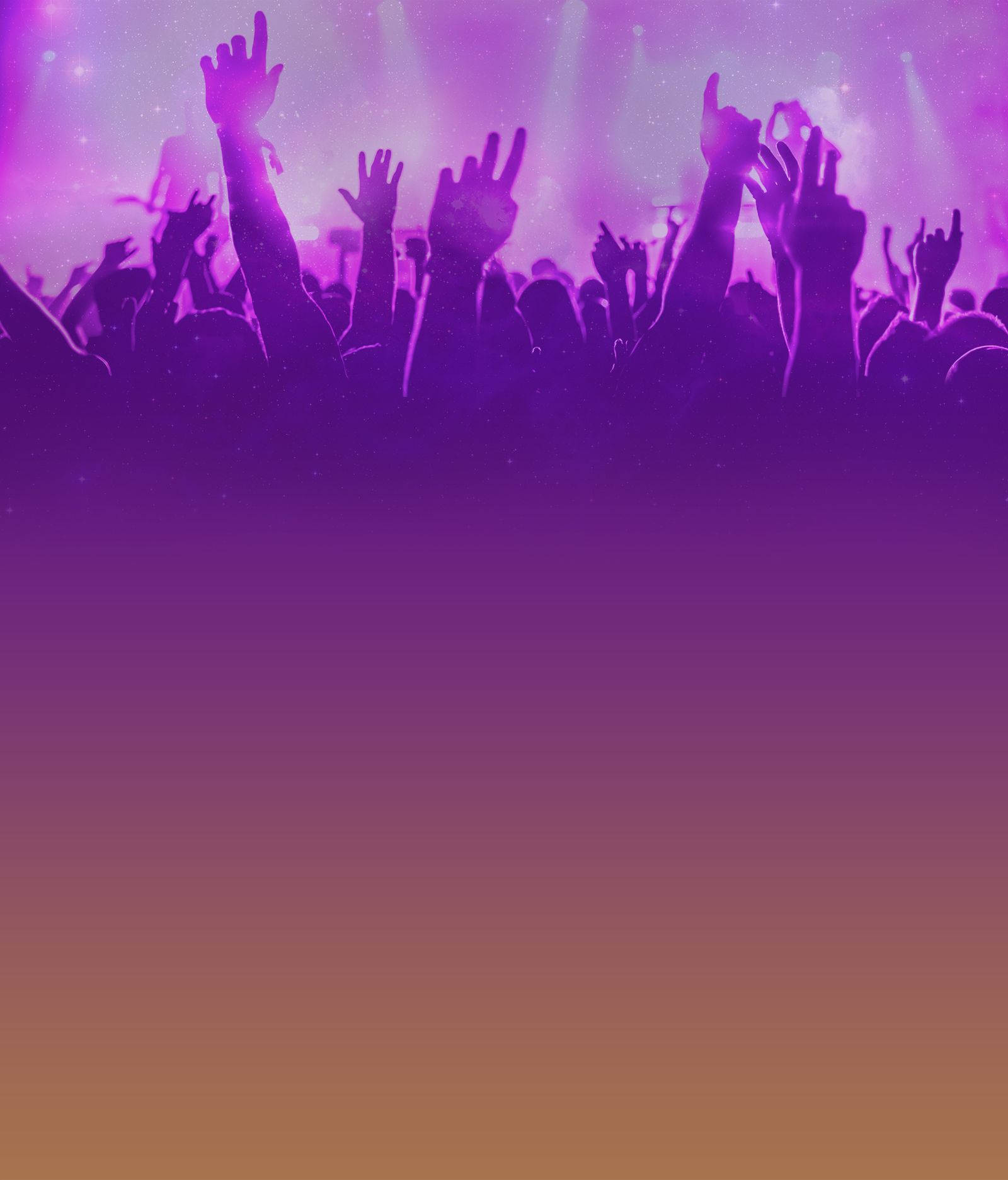 Purple Crowd Poster Design Background