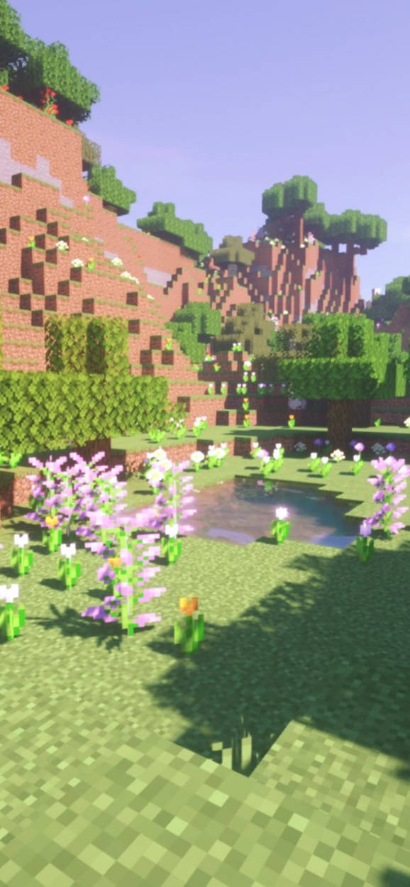 Purple Flower Mobs Minecraft Iphone