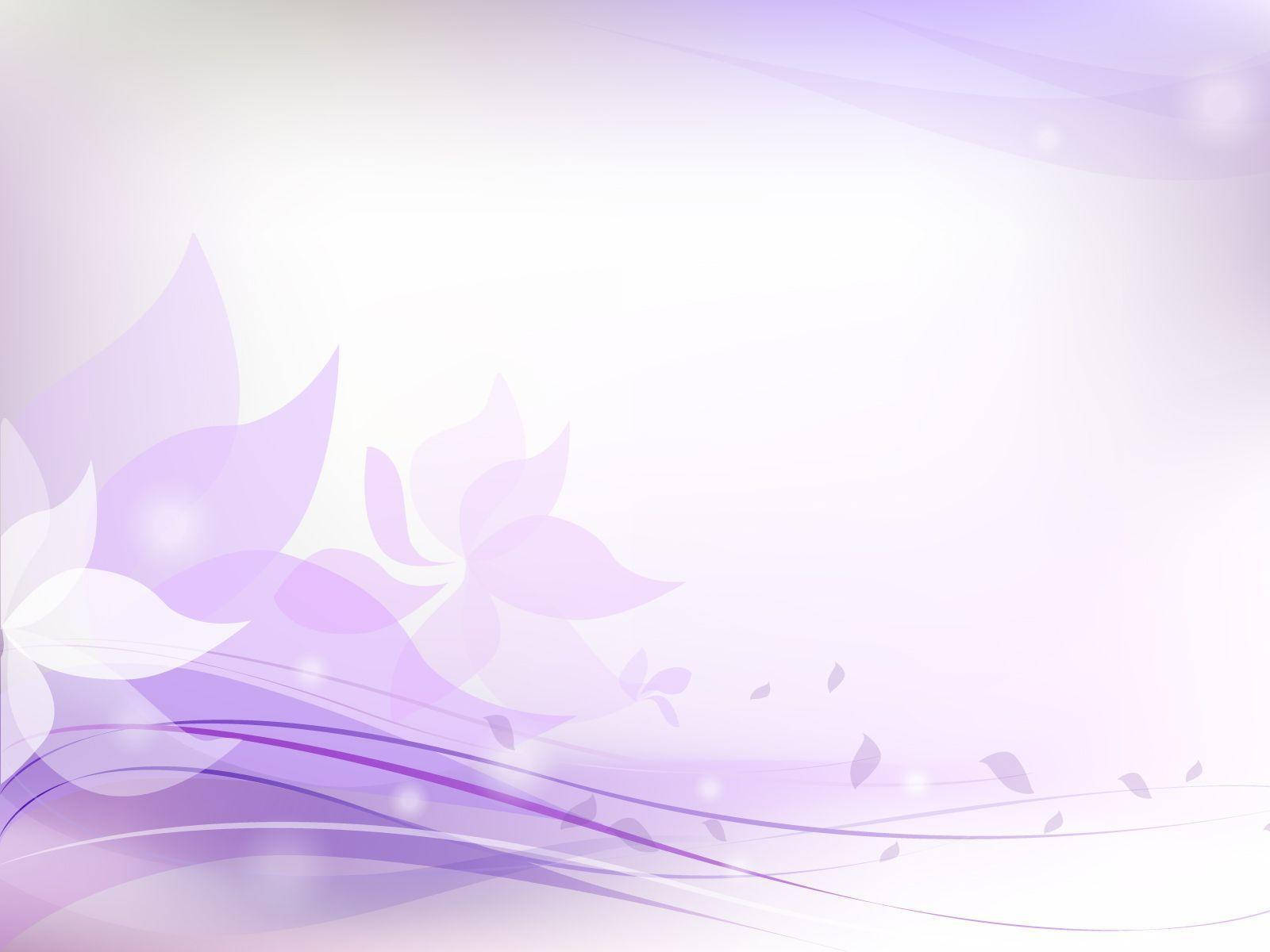 Purple Flower Windows Laptop Background