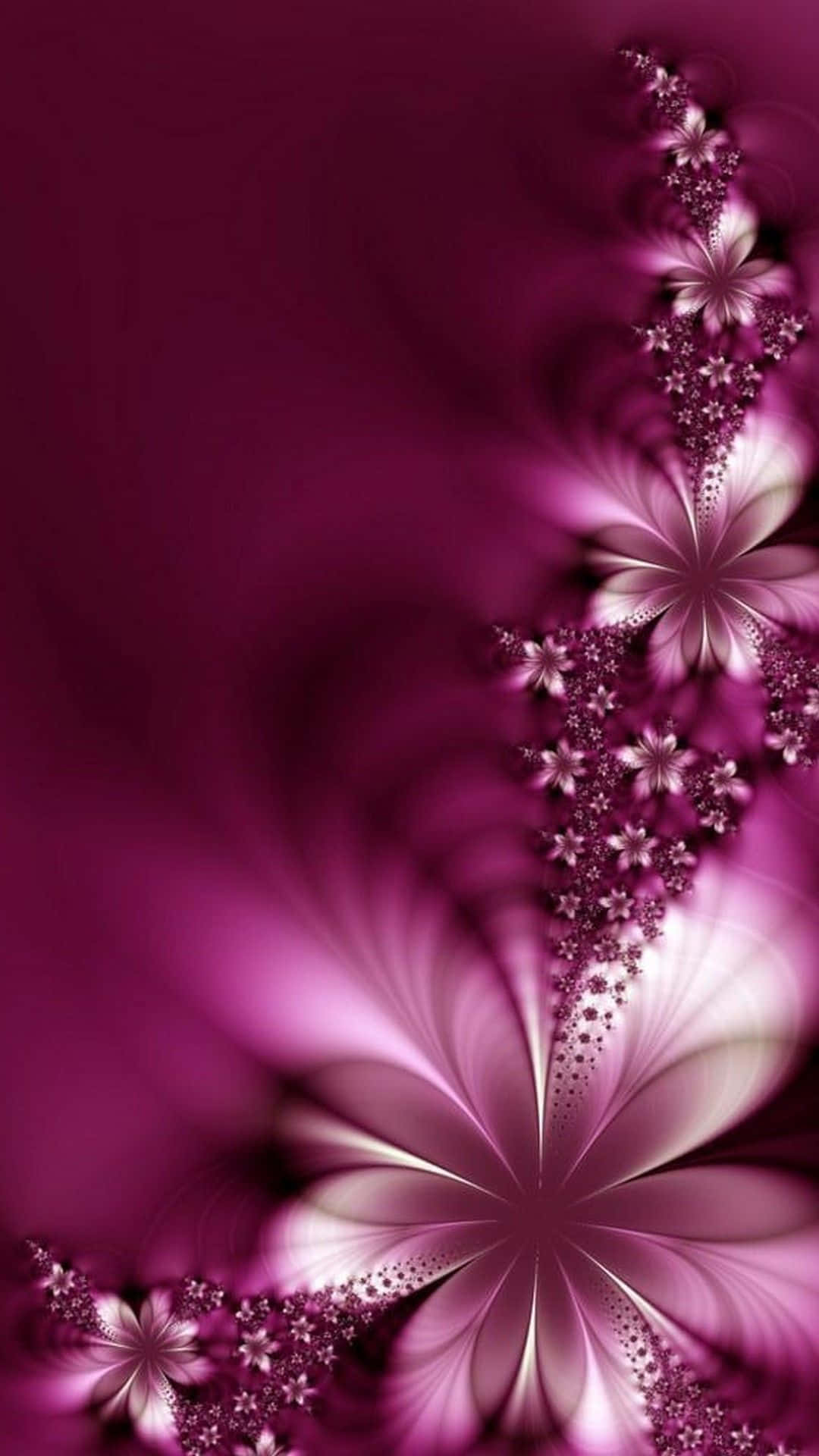 Purple Flowers Wallpaper - Wallpapers For Your Phone Background
