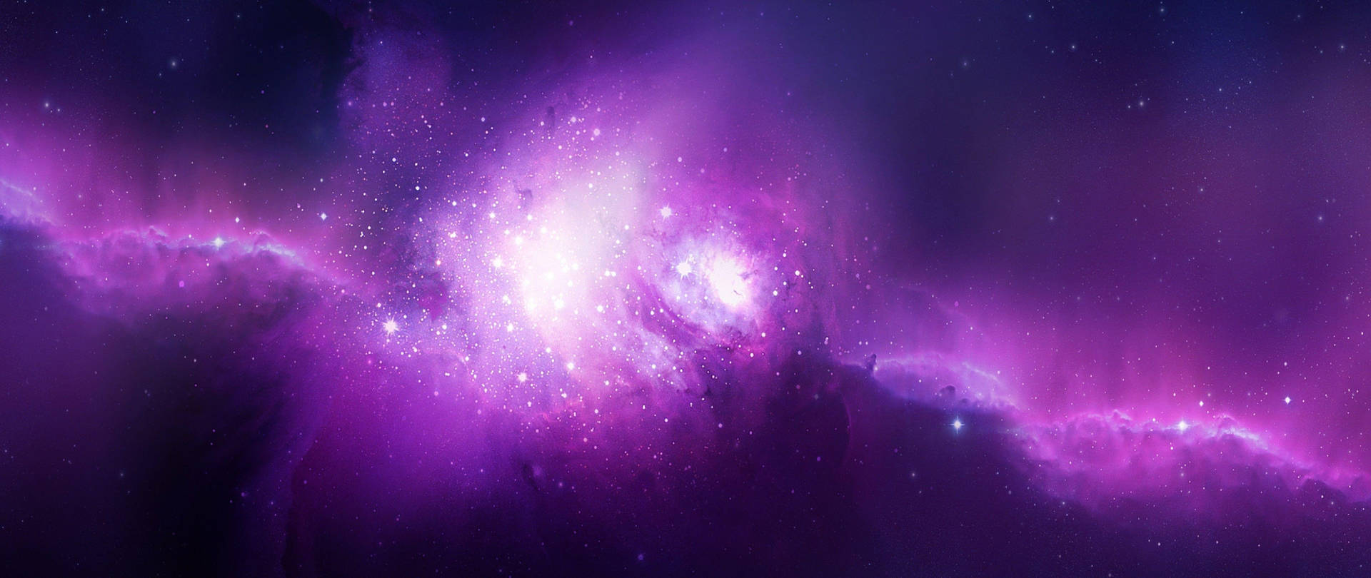 Purple Galaxy 4k Ultra Widescreen