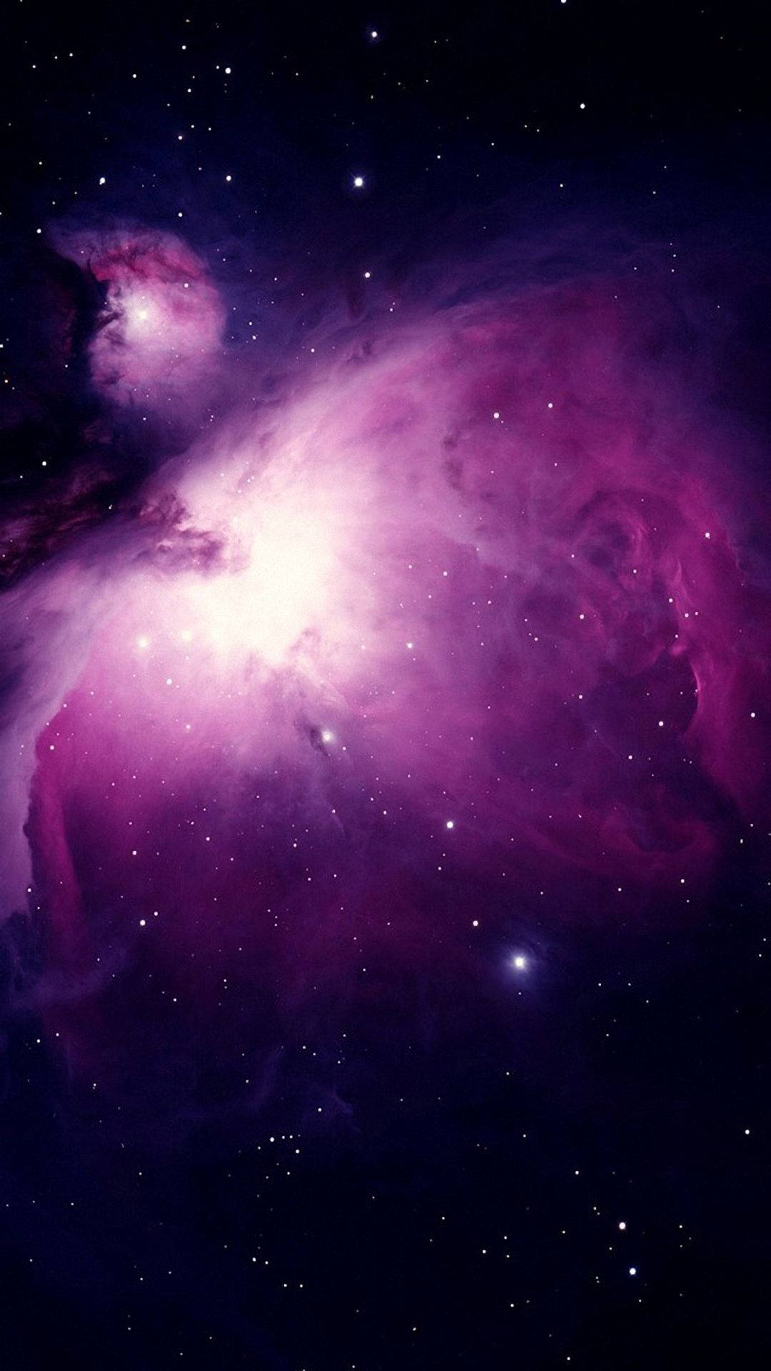 Purple Galaxy Cell Phone Background Background