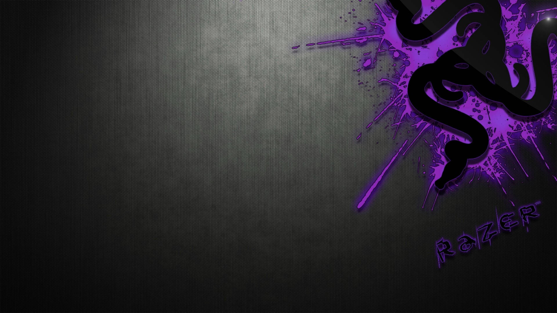 Purple Gaming Black Dragon Border Desktop Background