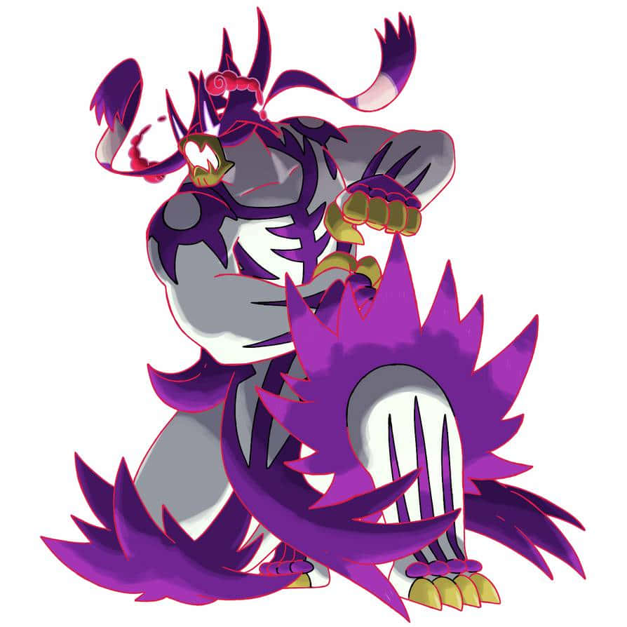 Purple Gigantamax Urshifu Background