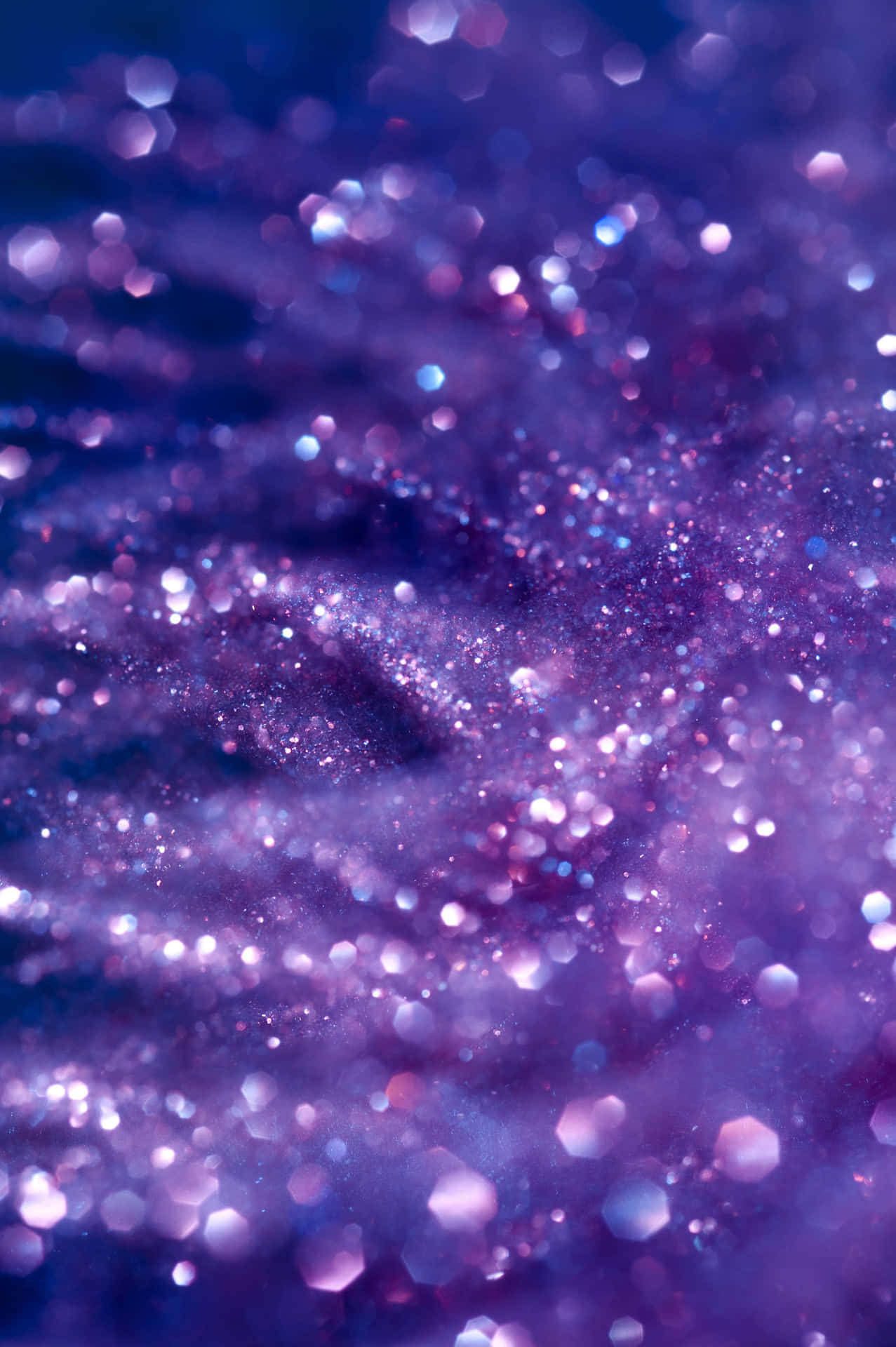 Purple Girly Xmas Bokeh Background