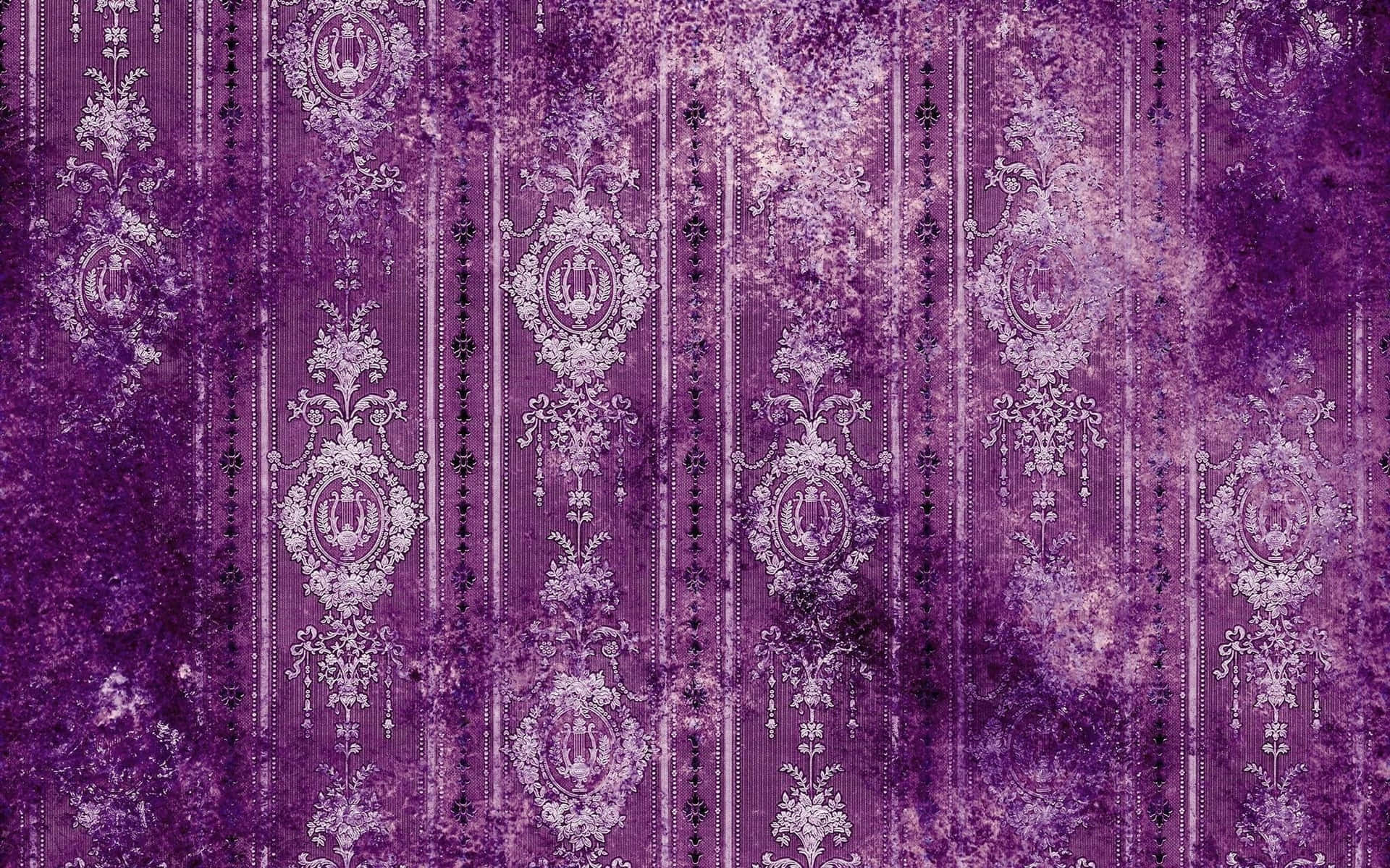 Purple Gothic Abstract Tapestry Background