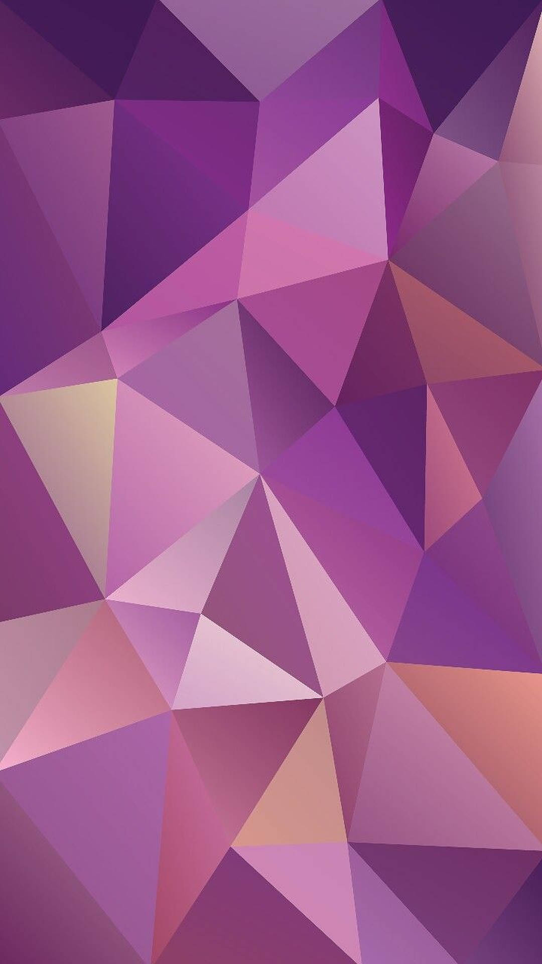 Purple Gradient Geometric Art Background
