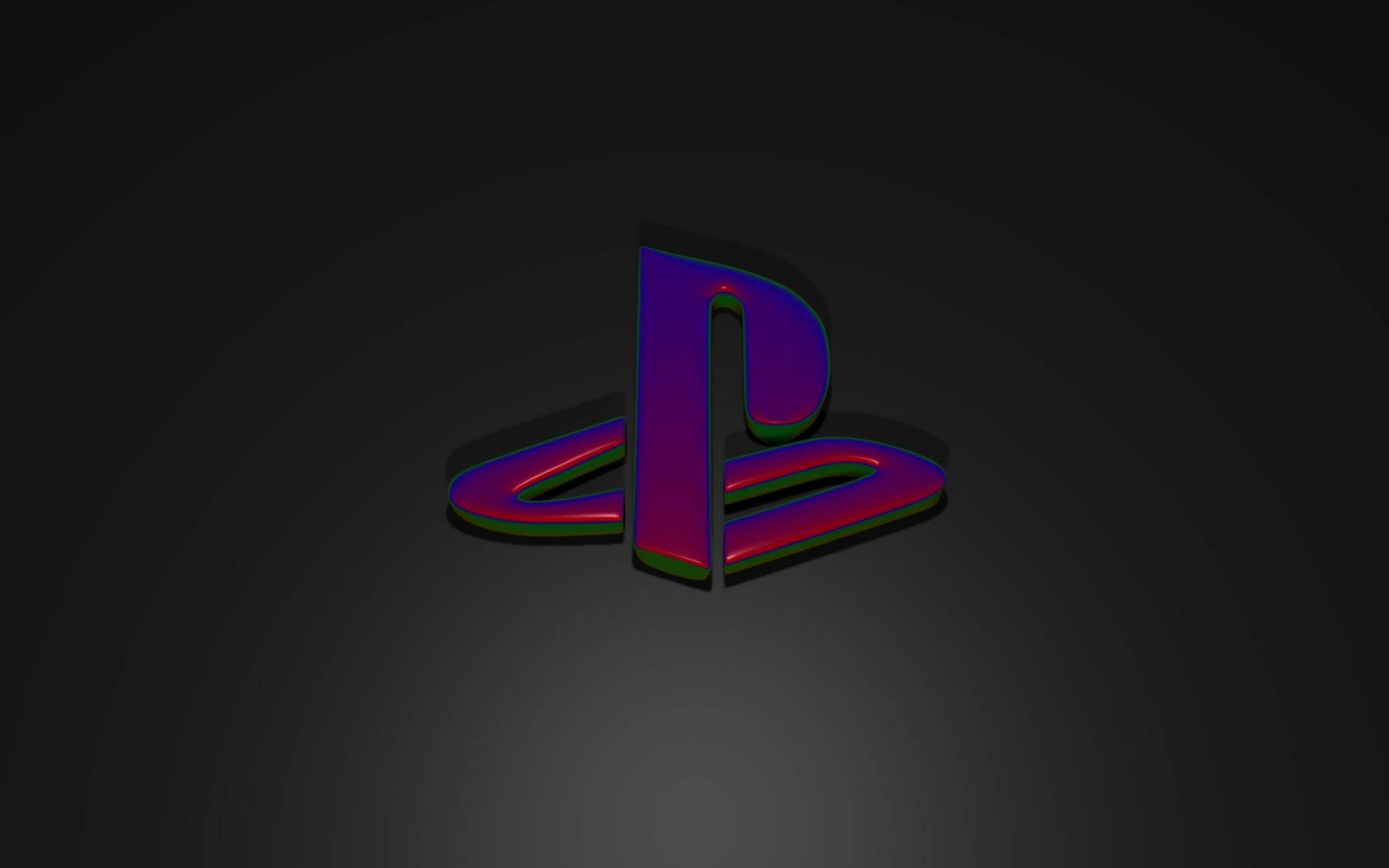 Purple Green Ps4 Logo Background