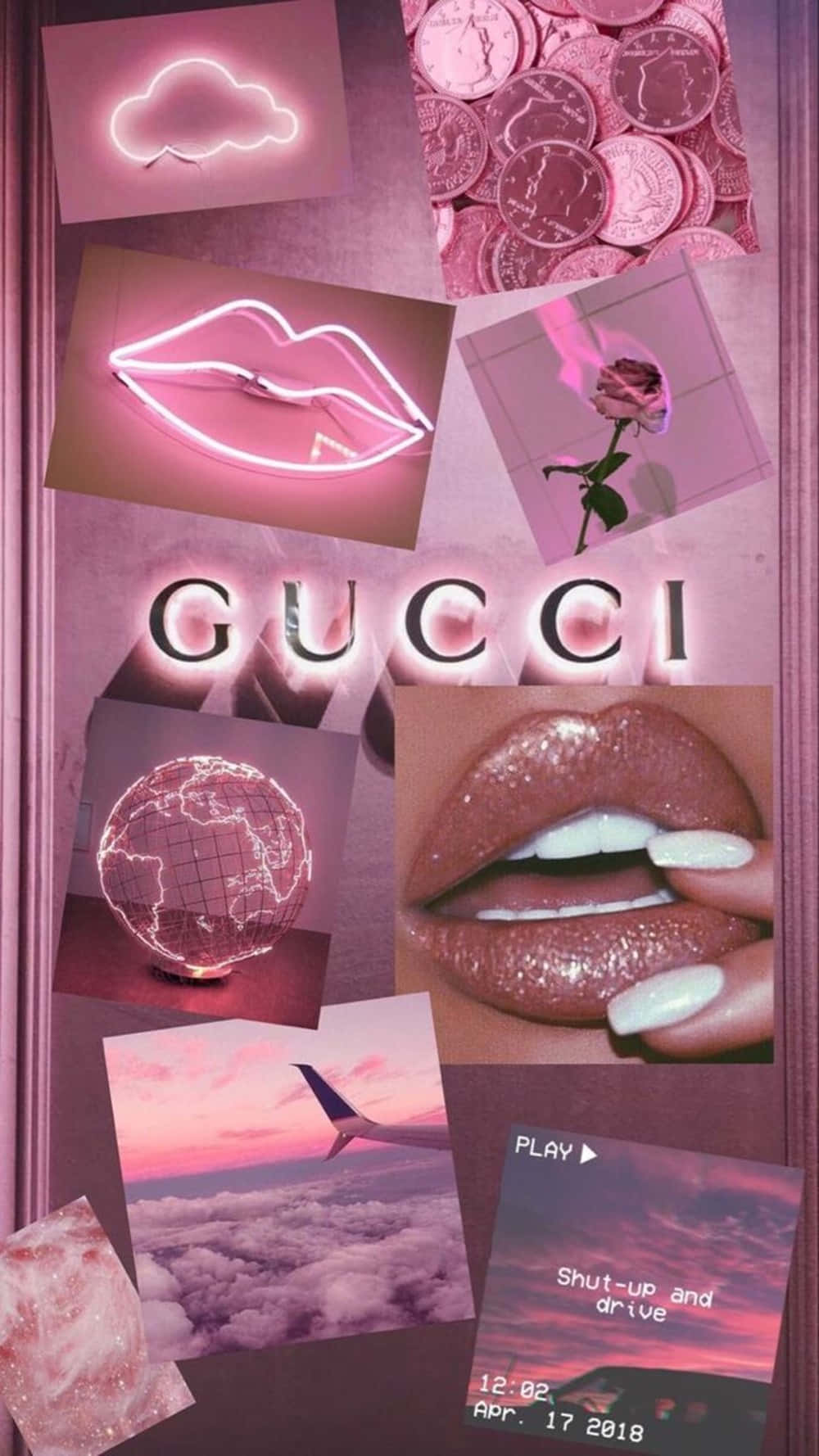 Purple Gucci Pastel Photo Compilation