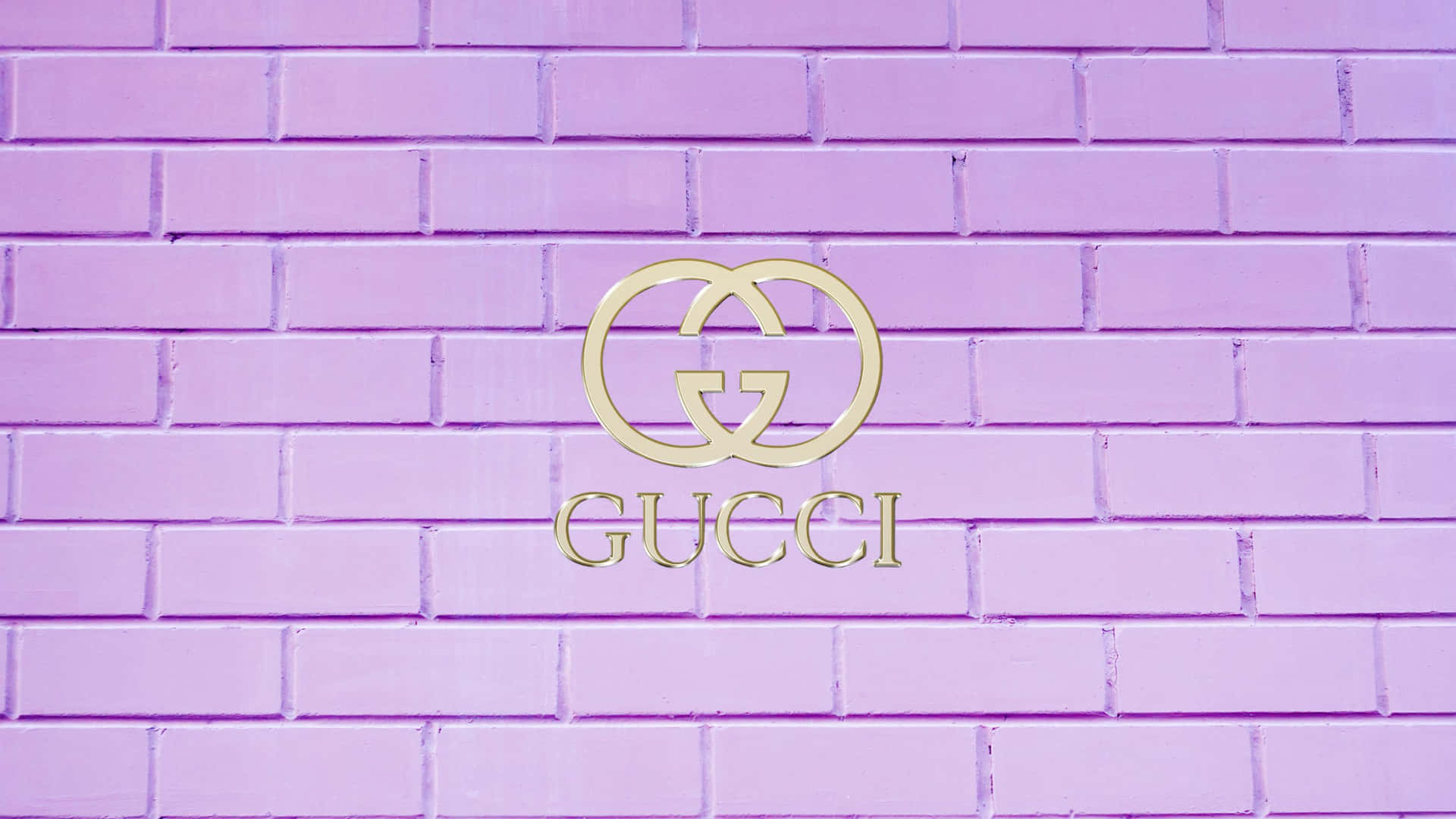 Purple Gucci Rectangular Bricks Background