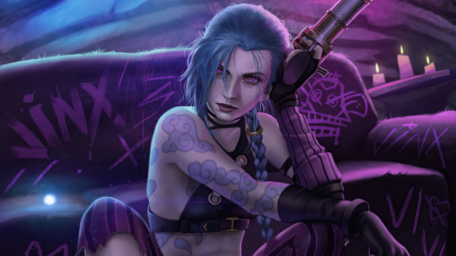 Purple Jinx Desktop